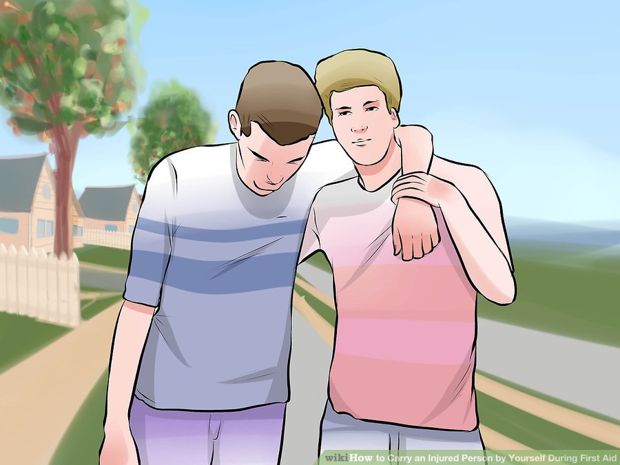 2. Drag the person to safety